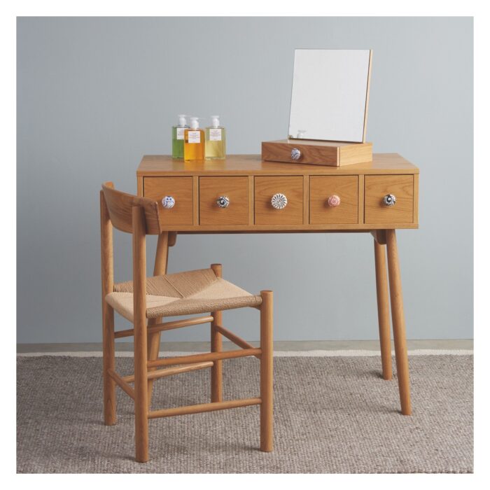 Buy Teak Dressing Table With Drawers Online | TeakLab