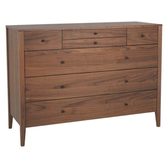 Buy Teak 7 Drawer Wide Chest Online | TeakLab 6