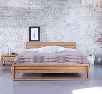 Buy TeakLab Teak Bed Online | TeakLab