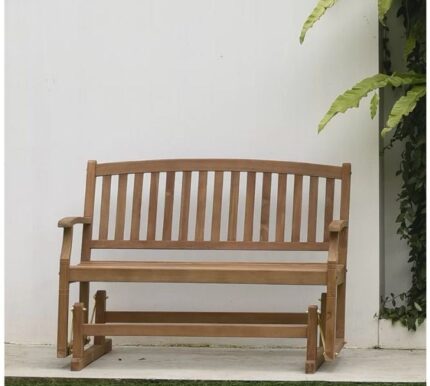 Buy Teak Glider Bench Online | TeakLab