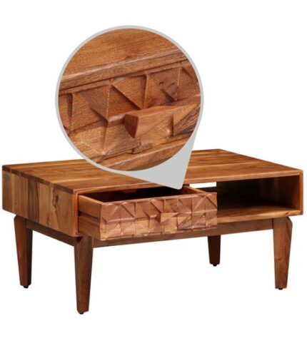 Buy Teak Wood Coffee Table Online | TeakLab 1