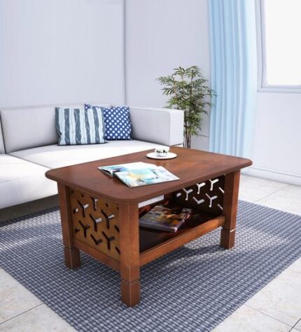 Buy Teak Center Table by Teaklab Online | TeakLab