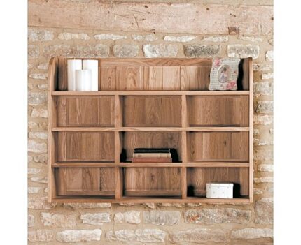 Buy Solid Teak Reversible Wall Rack Online | TeakLab 1