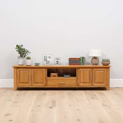 Buy TeakExtra Large TV Stand Online | TeakLab