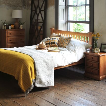 Buy TeakLab Teak Wood Bed Online | TeakLab