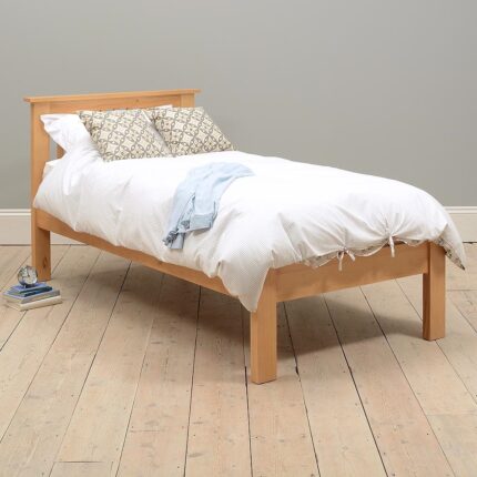 Buy Teak Wood Single Bed Online | TeakLab