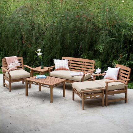 Buy Teak Lounge Chair Set Online | TeakLab