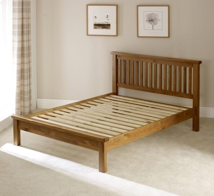 Buy Teaklab Solid Teak Wood Double Bed Online