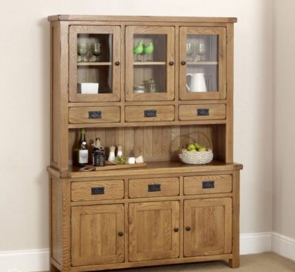 Buy Teak Wood Large Dresser and Crockery Unit Online | TeakLab