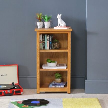 Buy TeakLab Essentials Teak Mini Bookcase Online | TeakLab 1