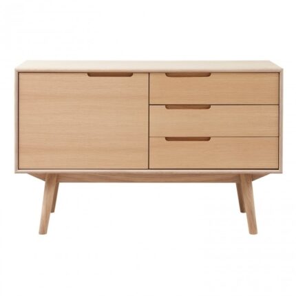 Buy Wooden Sideboard – 1 Door/3 Drawers Online | TeakLab 1