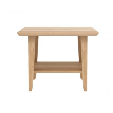 Buy Teak Wood Simple Side Table Online | TeakLab 1