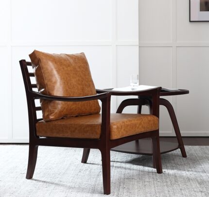 Buy Retro Teak Wood Arm Chair Online | TeakLab 1