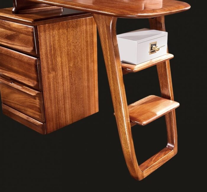 Buy Modern Dressing Table with Stool Online | TeakLab 3