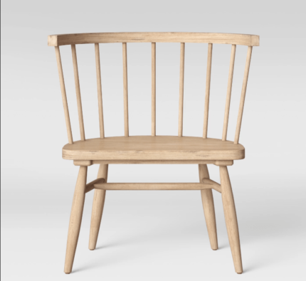 Buy Teak Wood Curved Chair Online | TeakLab 1