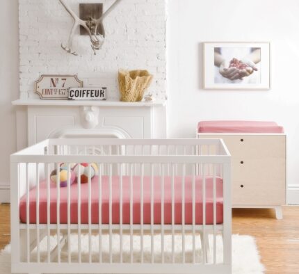 Buy Teak Wood White Cot bed Online | TeakLab