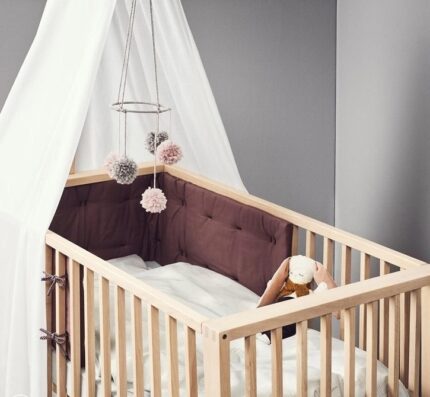 Buy Wooden Baby Cot Online | TeakLab 1