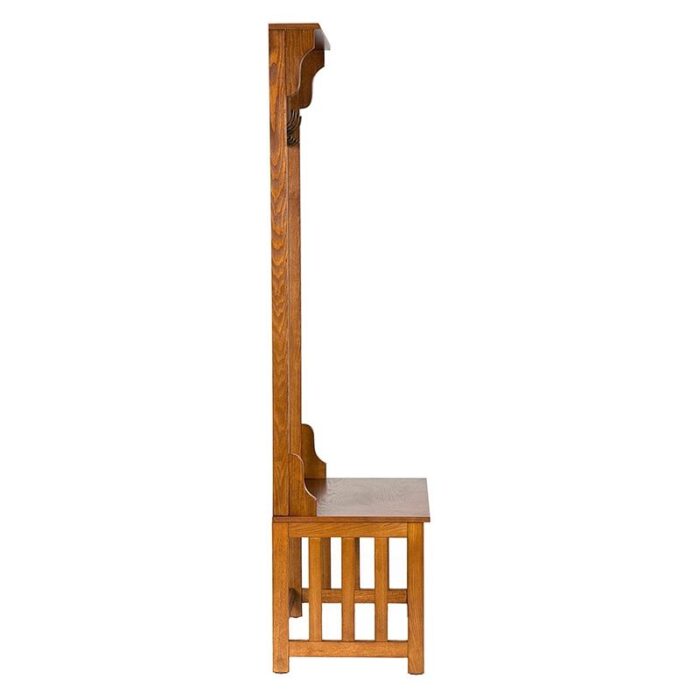 Buy Hall Tree Entry Bench with Coat Rack Online | TeakLab 6