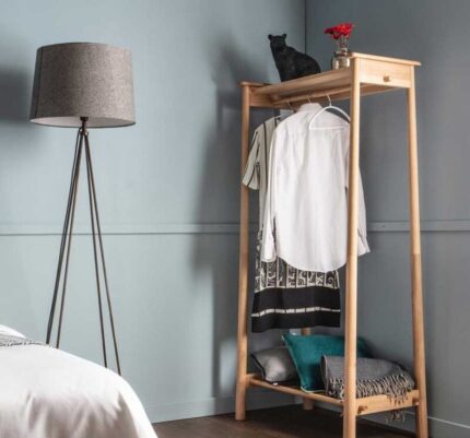 Buy Teak Wood Clothes Rack Online | TeakLab 1