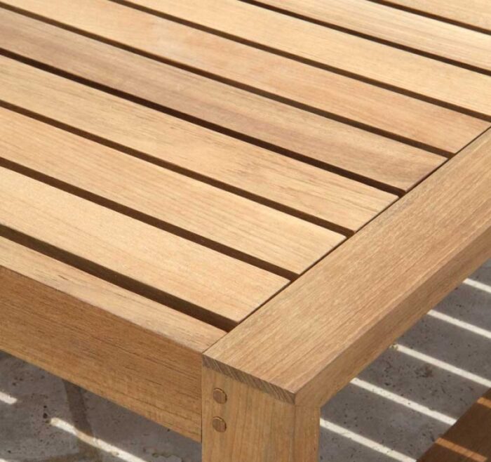 Buy Teak Wood Outdoor rectangular coffee table Online | TeakLab 4