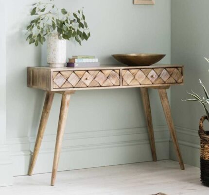 Buy Teak Wood Console Table Online | TeakLab 1