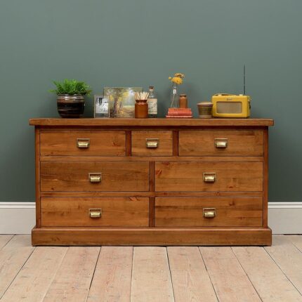 Buy 3 Over 4 Wide Chest of Drawers Online | TeakLab