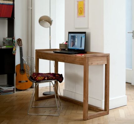 Buy Teak Laptop Desk Frame Online | TeakLab