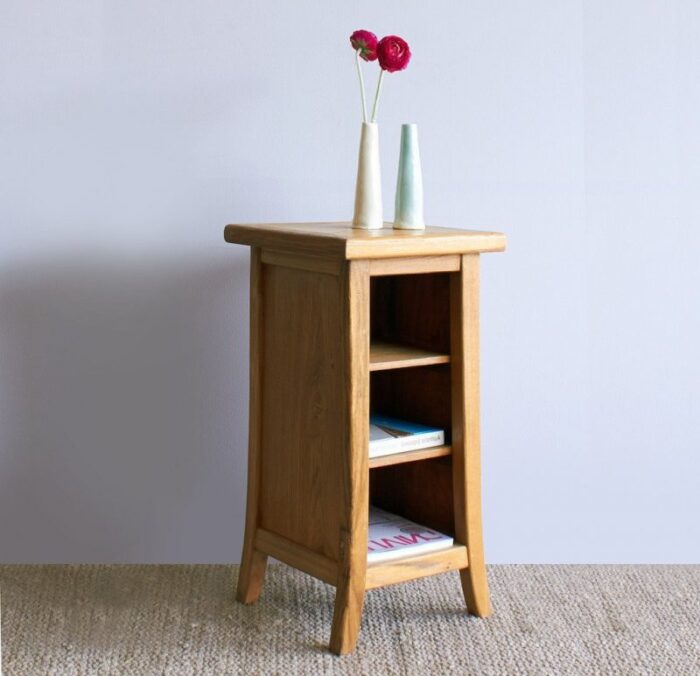 Buy EAK BEDSIDE TABLE | TALL Online | TeakLab 2