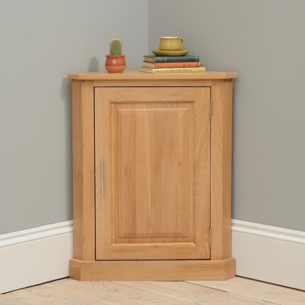 Buy Teak Corner Cupboard Online | TeakLab