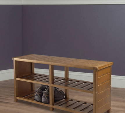 Buy Teak Wood Entryway Shoe Bench Online | TeakLab