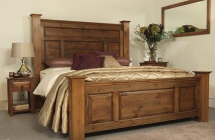 Buy Supreme Teak Wood Heavy Platform Bed Online | TeakLab 1