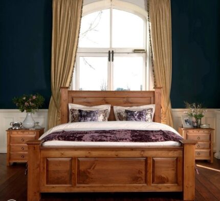 Buy Supreme Teak Wood Bed Online | TeakLab