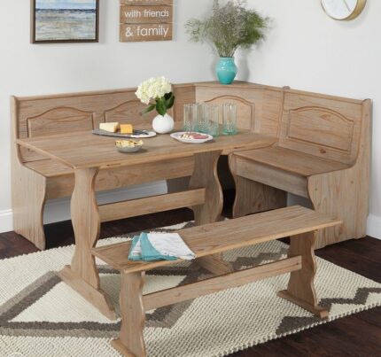 Buy 3-Piece Breakfast Nook Set Online | TeakLab 1