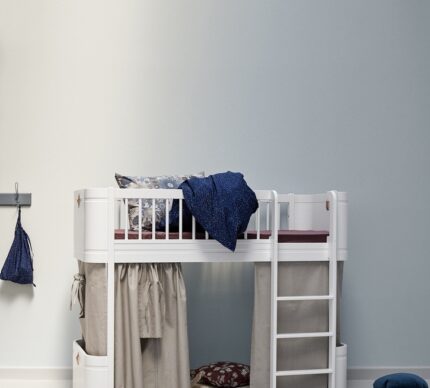 Buy Teak Wood Junior Size Loft Bed Online | TeakLab 1