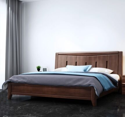 Buy Teak Wood Storage Bed Online | TeakLab 1