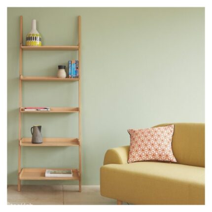 Buy Teak Wide Bookcase Online | TeakLab 1