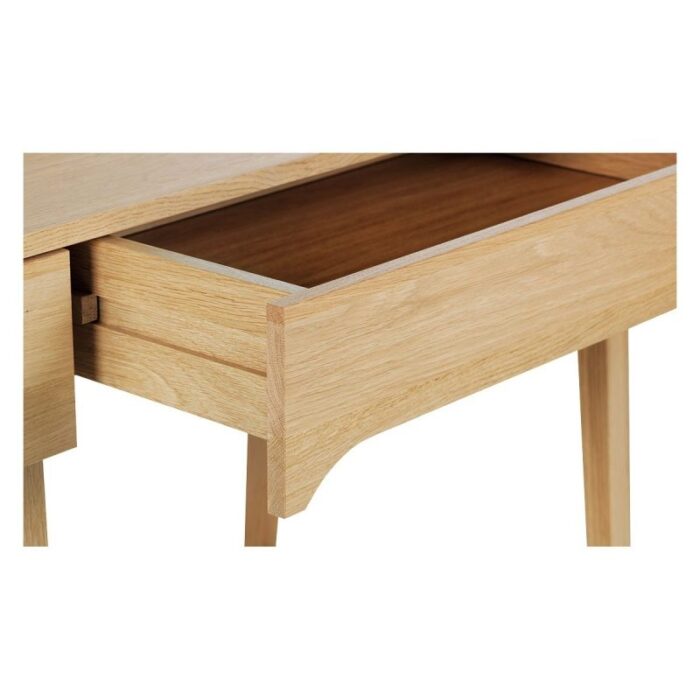 Buy Teak Desk With 3 Storage Drawers Online | TeakLab 6