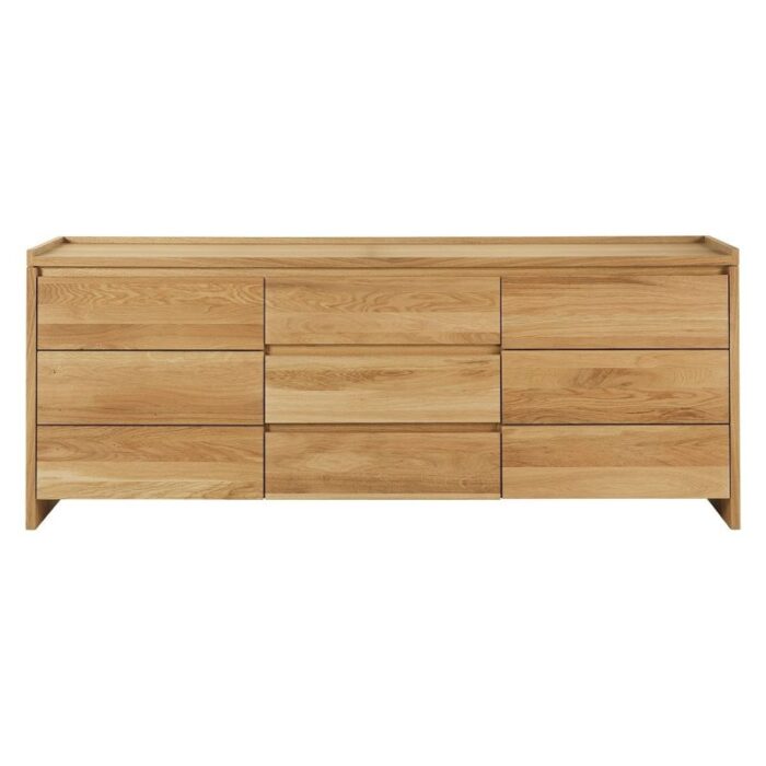 Buy Teak Sideboard With 2 Doors And 3 Drawers Online | TeakLab 2